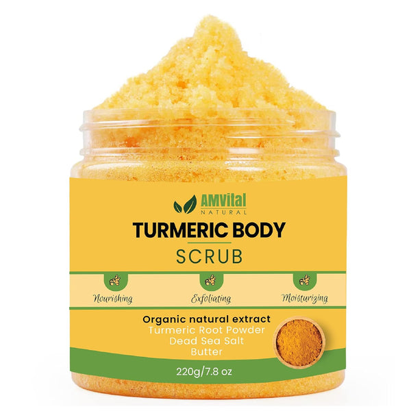 Turmeric Body Scrub - Handmade Natural Scrub For Body