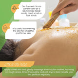 Turmeric Body Scrub - Handmade Natural Scrub For Body